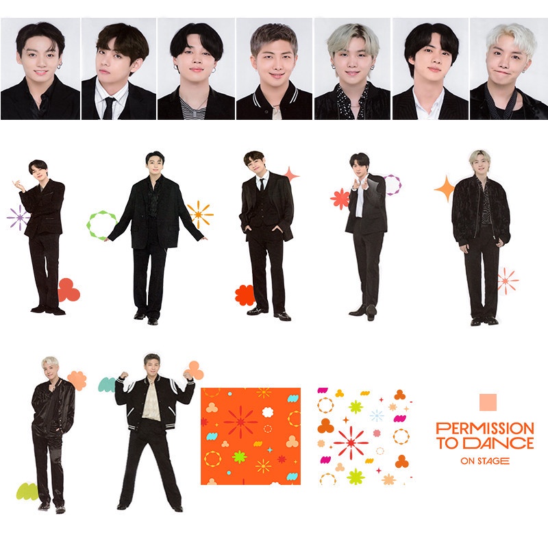 Stiker Kpop BTS Ptd on Stage Konser Permision to Dance Untuk Koleksi Fans