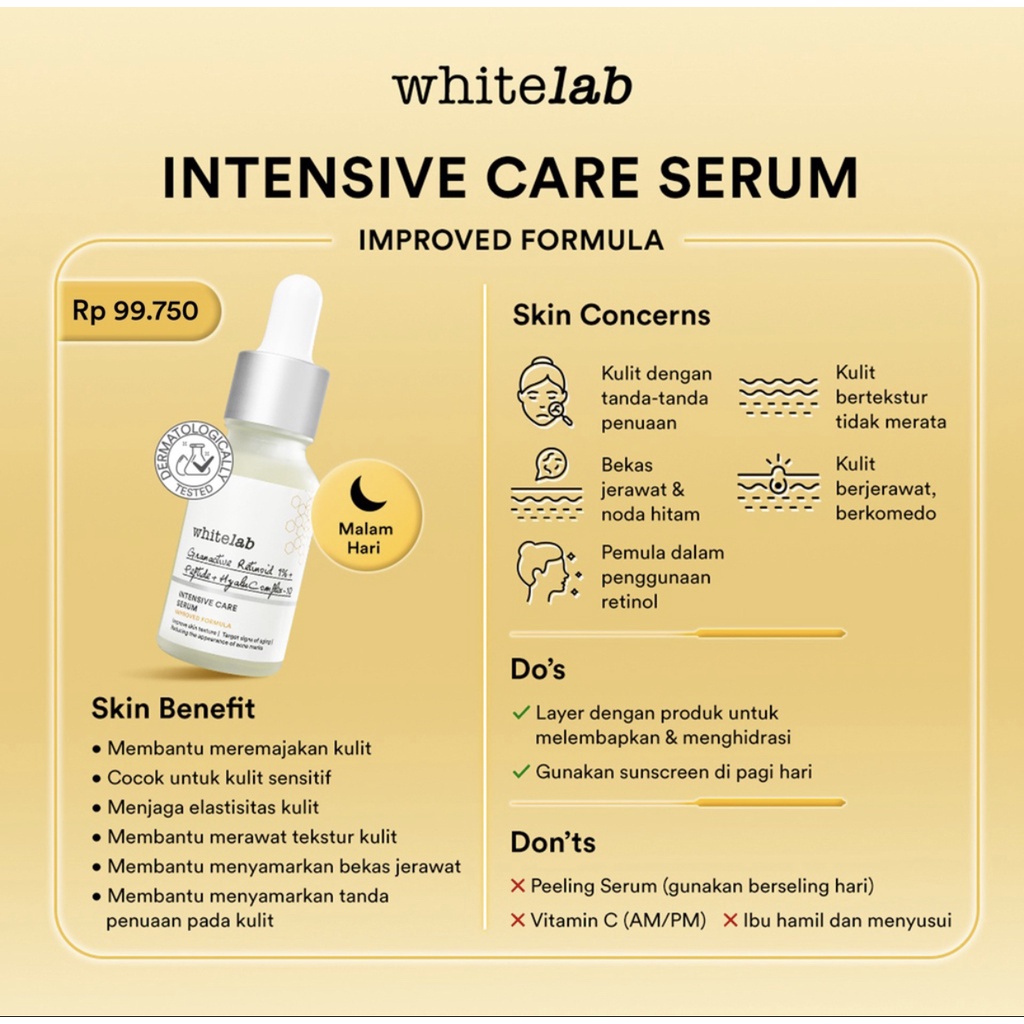 Whitelab Retinoid Care Serum 15ml