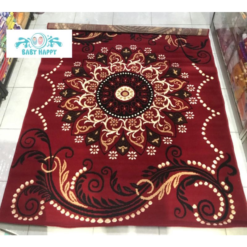 Karpet Moderno type 02106 bordeux 160x210