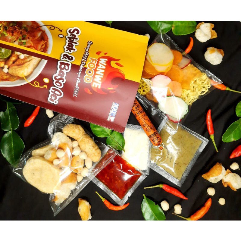 

Paket hemat 2 seblak 1 boci