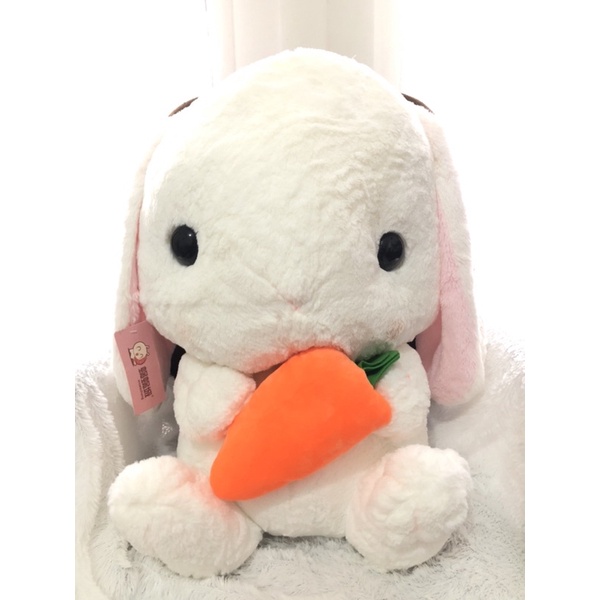 Boneka Karakter Kelinci Wortel JUMBO size 66cm Original / Boneka Kelinci Jumbo / Boneka Kelinci Loop