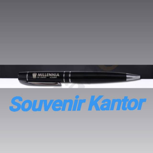 

Pen Metal PM 09 Pulpen Stainless Bisa Custom Logo/Nama