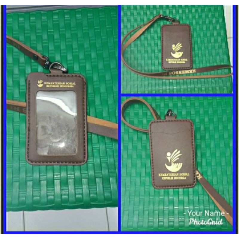 

gantungan ID card Kemensos kalung id card kemensos nametag holder Kemensos