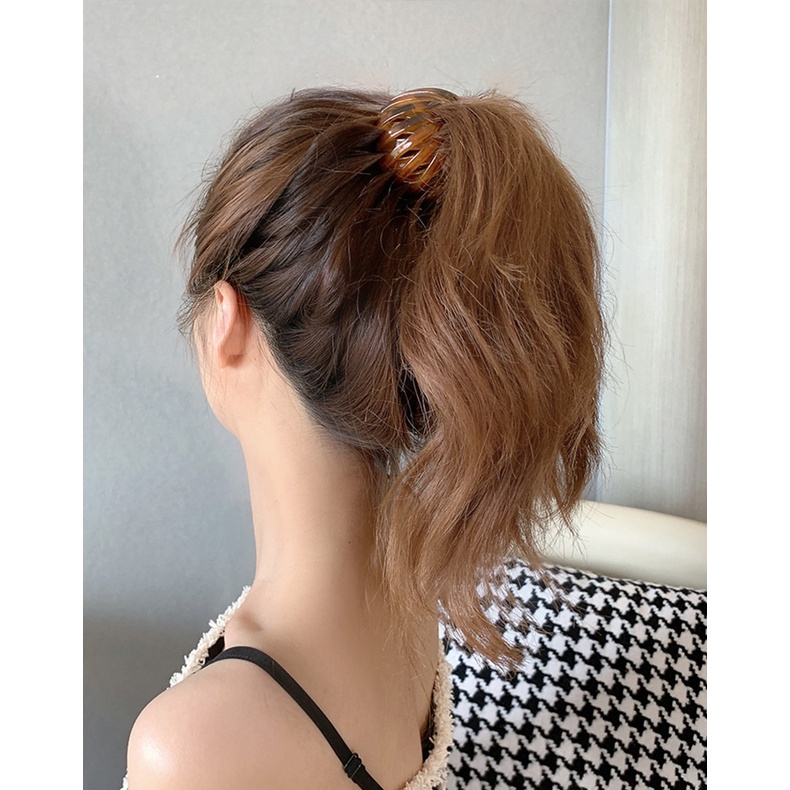 [Ready stock]Ikat Rambut Jepit Rambut Wanita Korea Fashion Simple Jepit Salon Rambut Ikat Rambu-COL