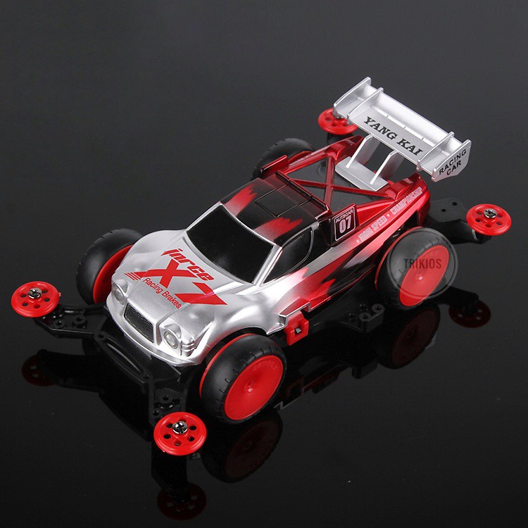 Tamiya Mini 4wd Merk YIKA Yan Kai Nitrage + Lampu LED MA Chassis