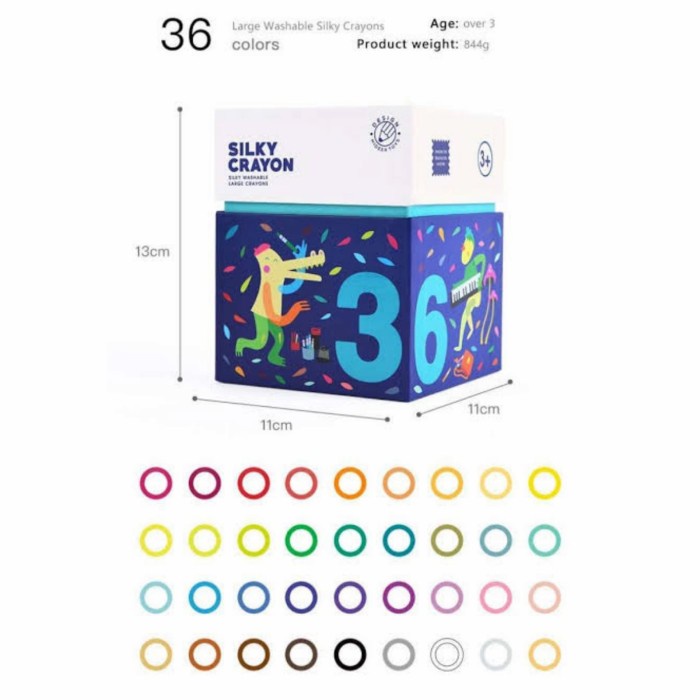

Star Mideer Silky Crayon Trendi