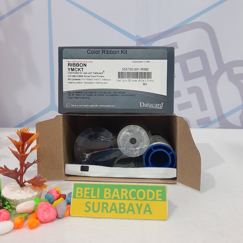 RIBBON CETAK ID CARD DATACARD CD168 PN:535700-001-R092