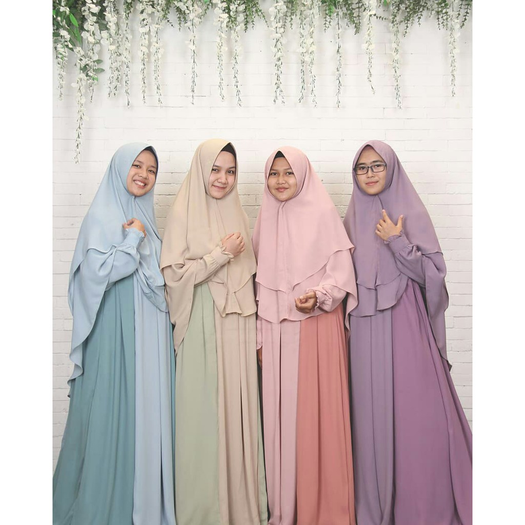 SET GAMIS SMART HIJAB HIJAB ALILA Shopee Indonesia