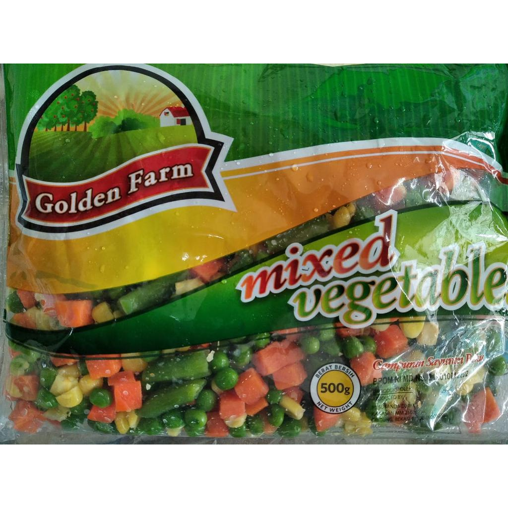 

Golden Farm Mixed vegetable 500gr