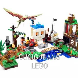 Lego Minecraft My World In Dinosaurus  Dino World Jumbo 