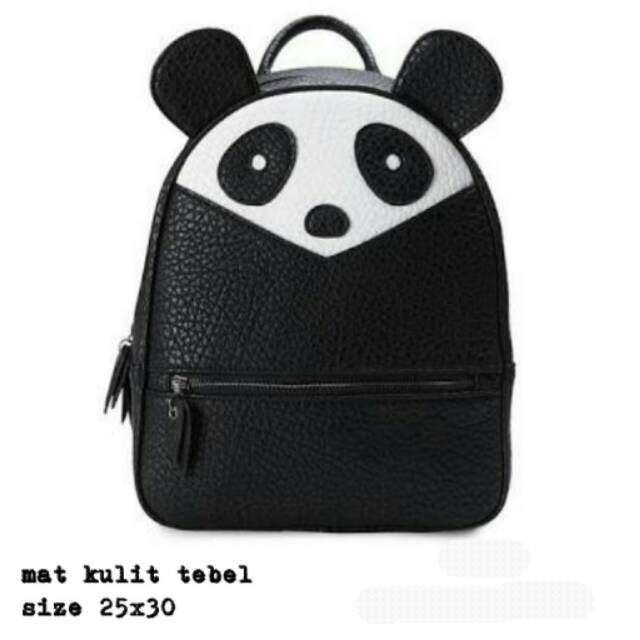 Tas wanita panda ransel
