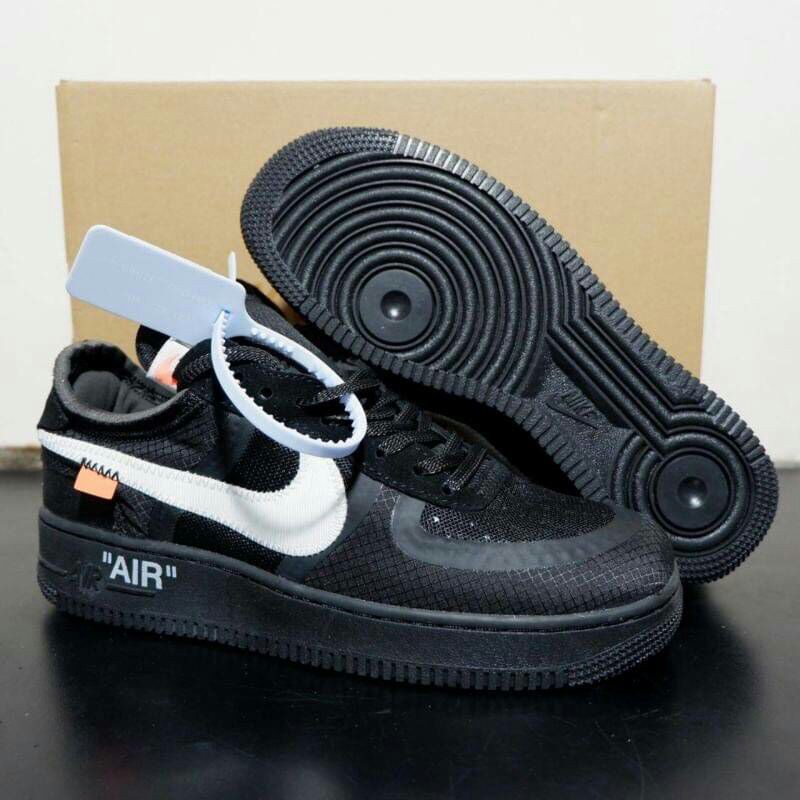 stockx off white air force 1 black