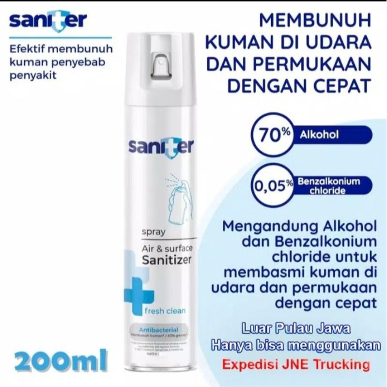 SaniterAir and Surface Sanitizer