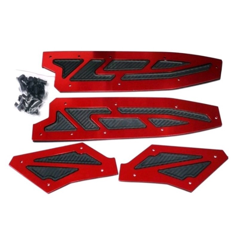bordesh adv pijakan kaki adv bordes adv kualitas inport bahan almunium cnc karet tebal