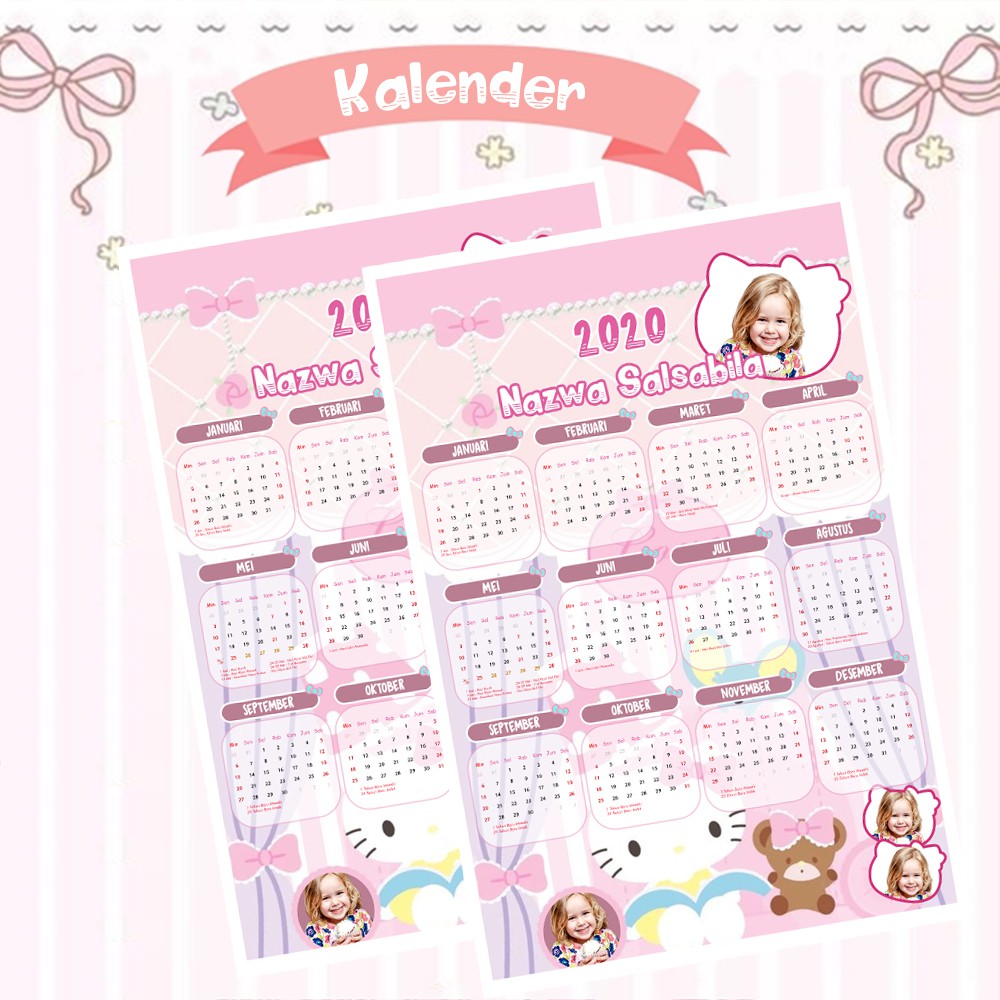 

Kalender Custom Murah Hello Kitty
