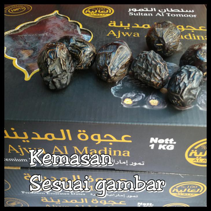

Terjamin Kurma Ajwa Premium 1 Kg Besar-jumbo Kurma Nabi Asli Madinah