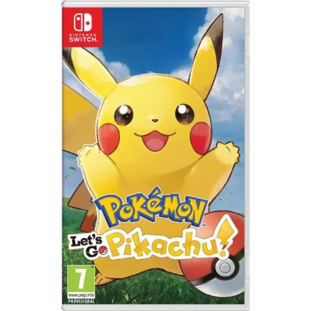 Kaset/Game Switch Pokemon Lets Go Pikachu