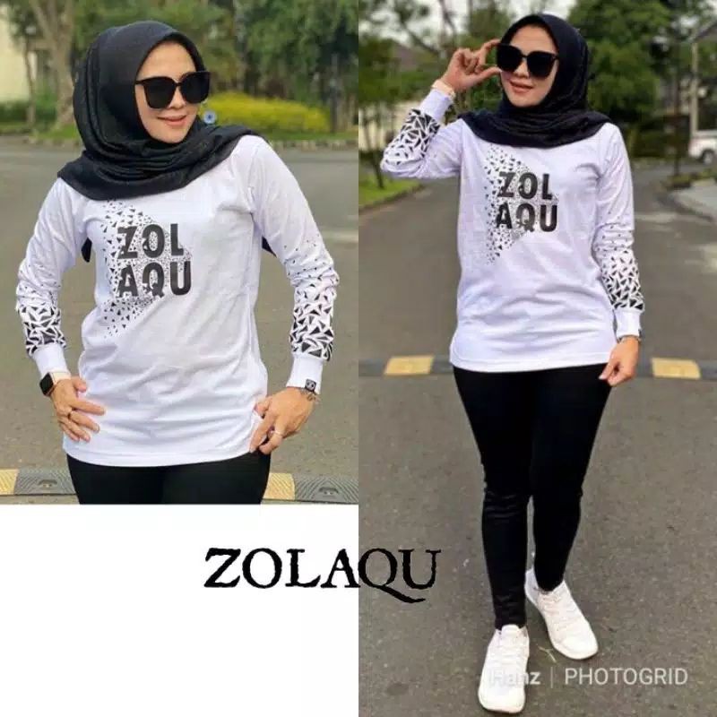 Kaos Zolaqu White Series Original