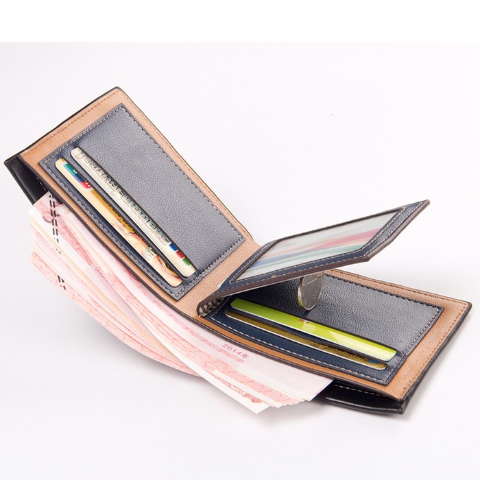 Dompet Pendek Lipat Kulit Pria Baellerry DR001