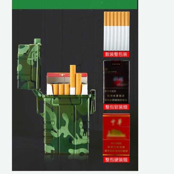 ➦ Korek Api Elektrik Lighter USB Charging Waterproof Cigarette Case ♛