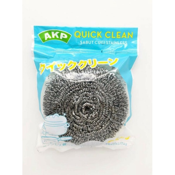 Sabut Cuci Besi Anti Karat 30GR - SteelWool - Tidak Kasar/Sakit