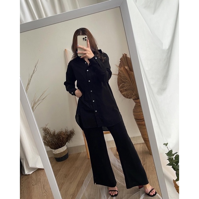 Cundo Longshirt-Black