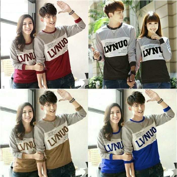 Kaos polos Raglan Lengan Panjang anak /dewasa /Kaos Reglan couple ibu anak polos ( ABU - KUNING )5