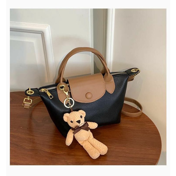 TAS120 SLING BAG KANVAS WANITA IMPORT MURAH