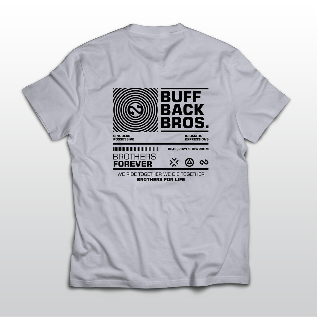 T-Shirt Pria BUFFBACK BROS A-08