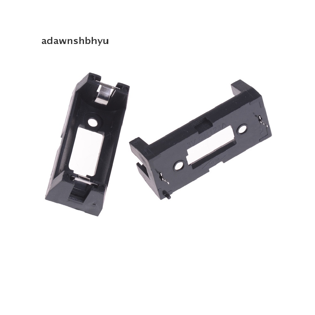 Adawnshbhyu 5Pcs PCB Plug-in Type CR123A Soket Holder Baterai Lithium Hitam