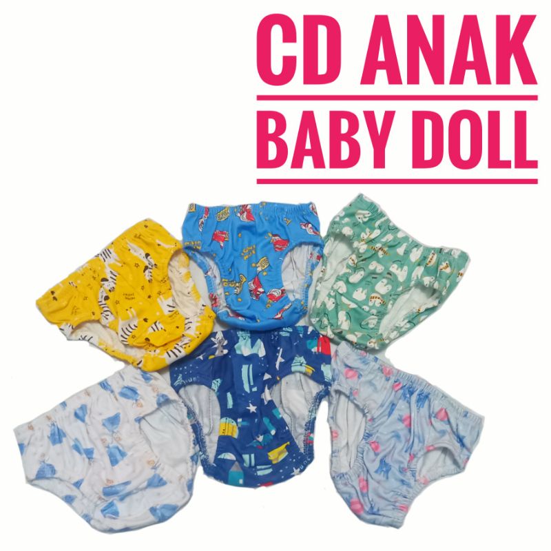 Celana Dalam Anak Baby Doll - Celana Dalam Anak - Celana Dalam Anak Murah - Celana Dalam Anak Bagus