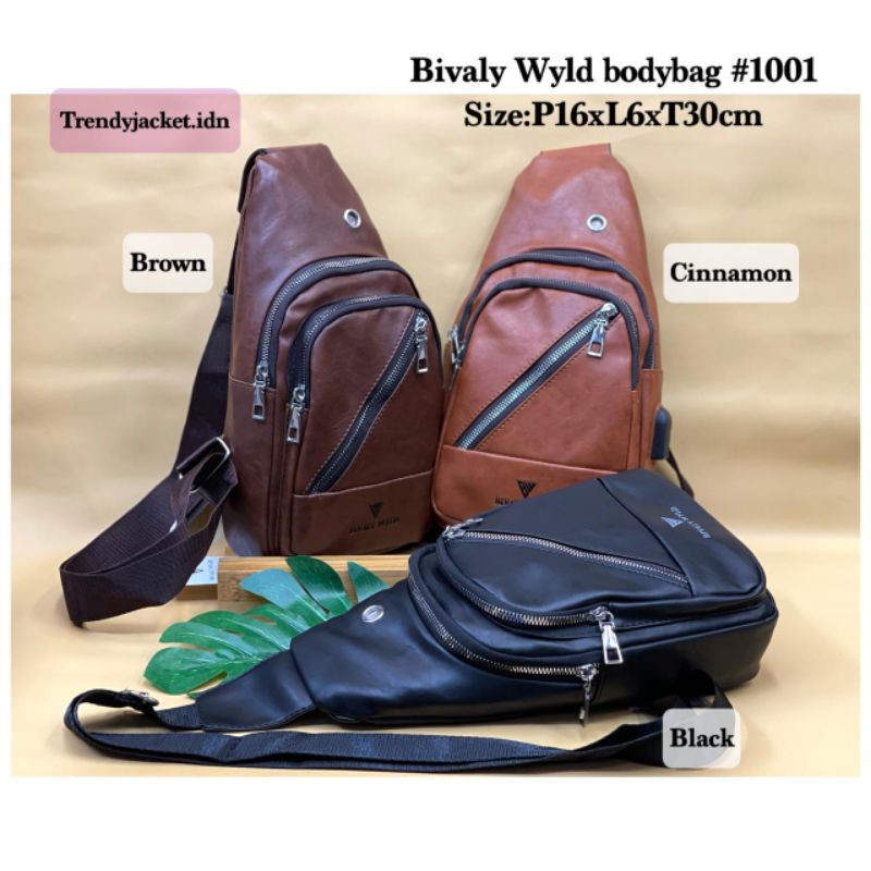 Tas punggung/bodybag model terbaru BIVALY WYLD 1005