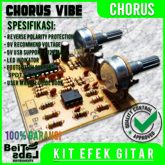 KIT EFEK GITAR CHORUS - Chorus Vibe