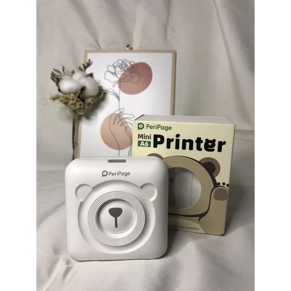 PRELOVED / SECOND Peripage Mini printer Thermal A6 Connect BT