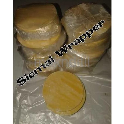 

Kulit Siomay Dimsum / Pangsit spesial extra Telor 9cm isi 50 lembar.