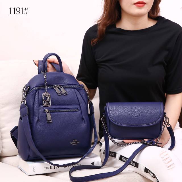 RANSEL MULTIFUNGSI COACH SET 2 IN 1