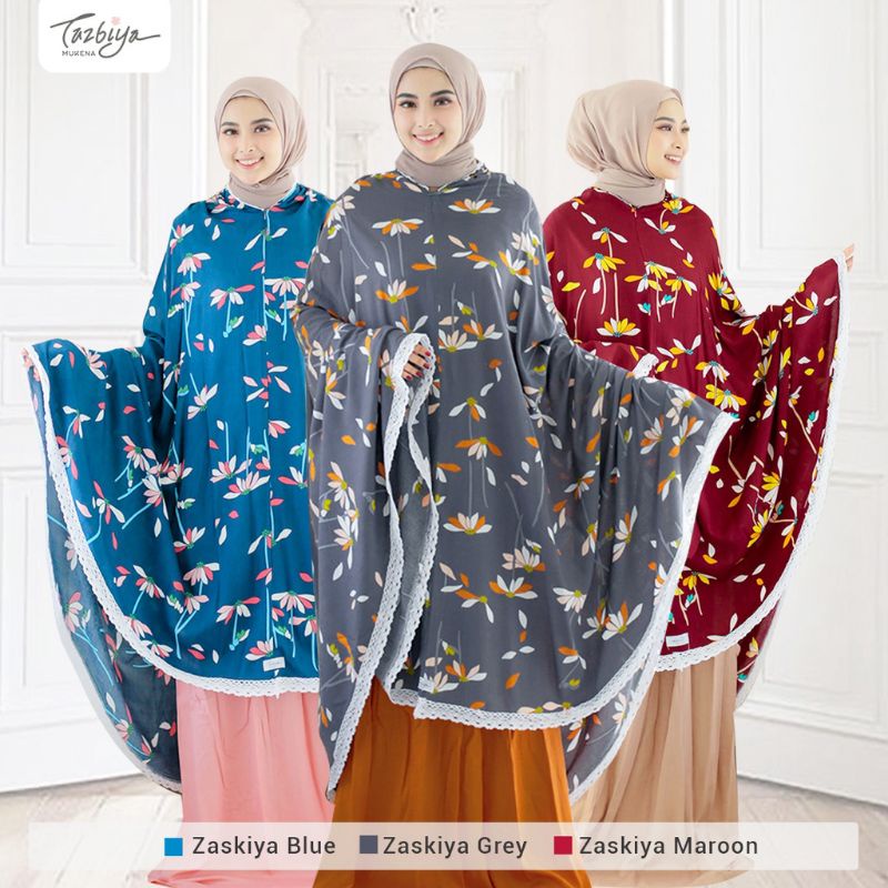 MUKENA TAZBIYA KOMBINASI 2IN1 ZASKIYA SERIES ALLSIZE