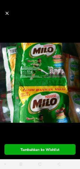 Milo satu renteng  milo murah swalayan jakarta