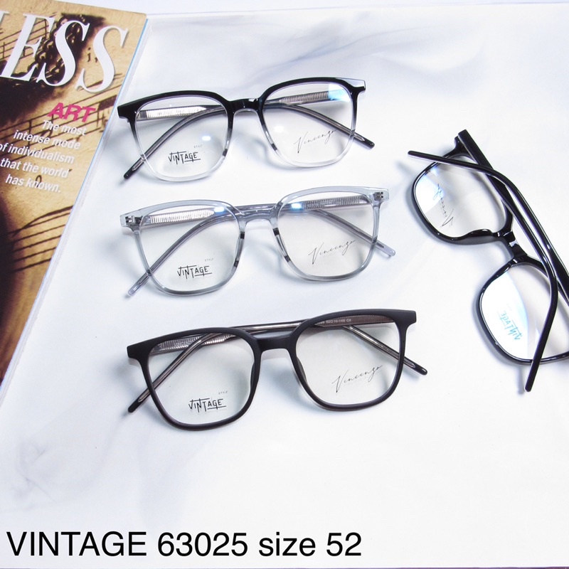 KACAMATA FRAME VINCENZO VINTAGE PHOTOCROMIC