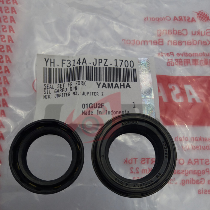 Aspira Karet Seal Shock Depan Yamaha Mio Jupiter Z MX Sil Fork Set