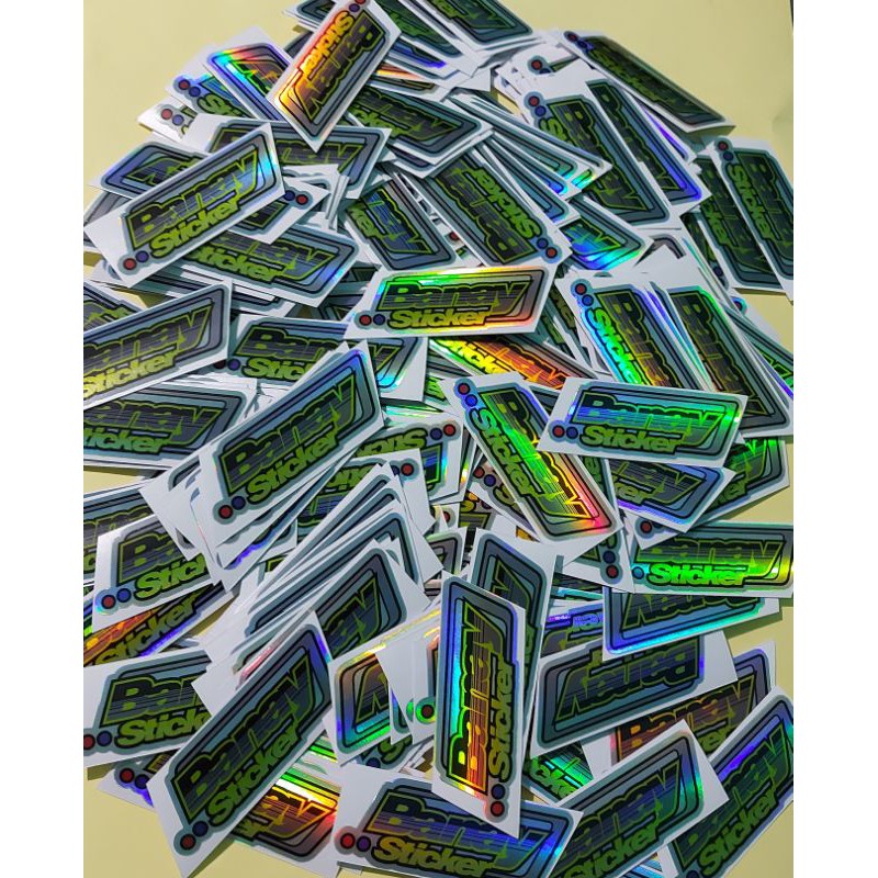 STICKER BANAY STICKER HOLO