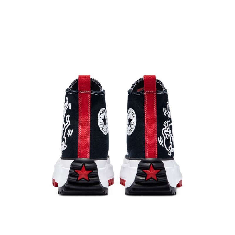 converse hike keith haring