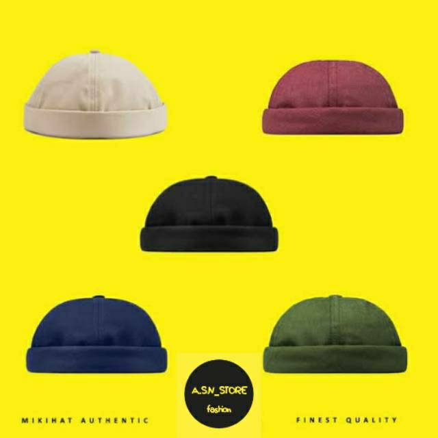 Peci Beanie Hat Kopiah Peci Beanie Hat / Miki Kopiah Hijrah Gaul