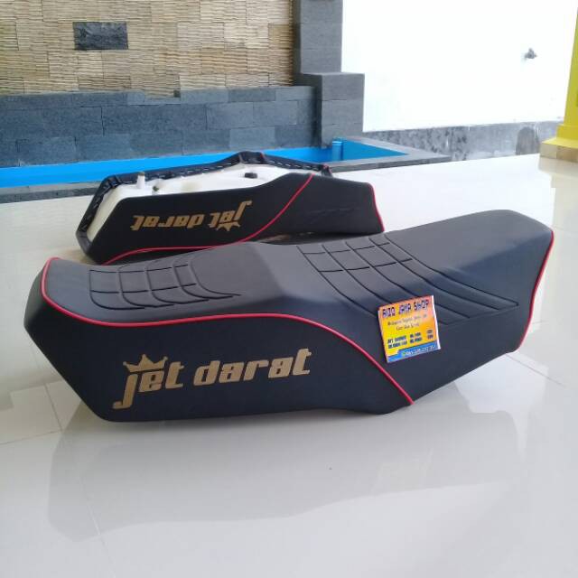 Jok Rx King Siku Jet Darat Gold Lis Merah