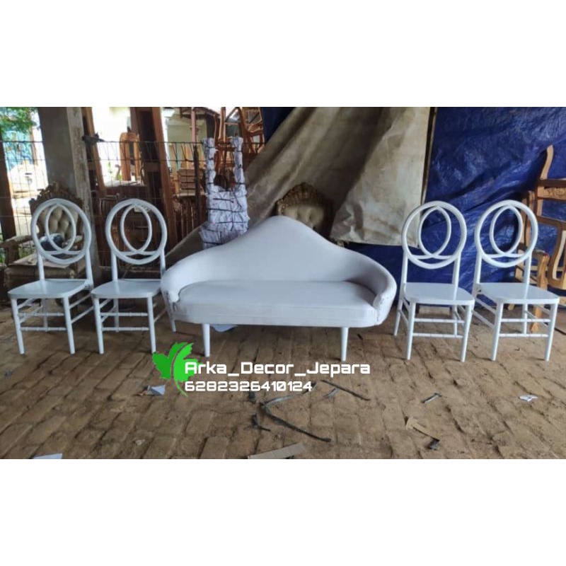 Kursi pelaminan minimalis / Kursi pelaminan.