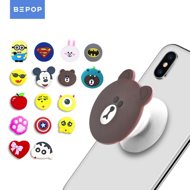 Bepop 3D Popsocket Handphone Stand Holder Tempelan Grip HP