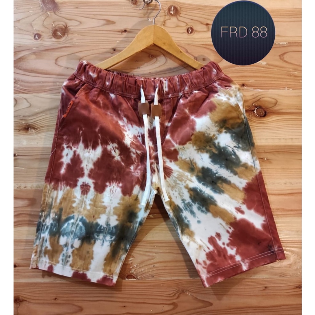 CELANA PENDEK PRIA DEWASA TIE DYE BYK PILIHAN MOTIF TERBARU/CELANA PENDEK DISTRO/CELANA PENDEK CHINOS /CARGO/KOREA/DISTRO CASUAL/SANTAI/PANTAI