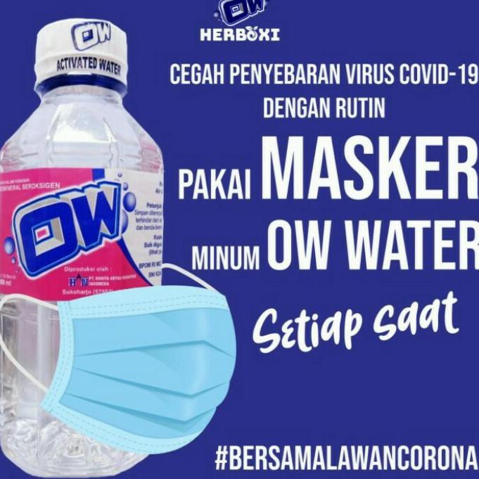 Jual Air Oxy Oksigen Ow Water 288ml X 36pcs 1dus 1 Dus 36botol Shopee Indonesia 