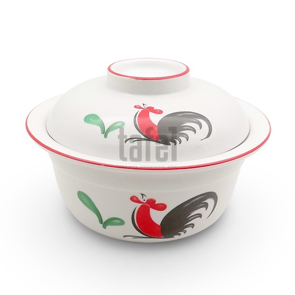 KOPIN Mangkok Ayam Jago Sapo Tahu 17.5cm