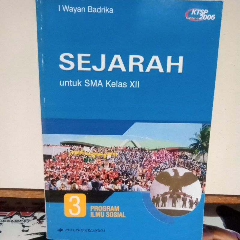 Buku Pendidikan - SEJARAH 3 untuk SMA Kelaa XII
